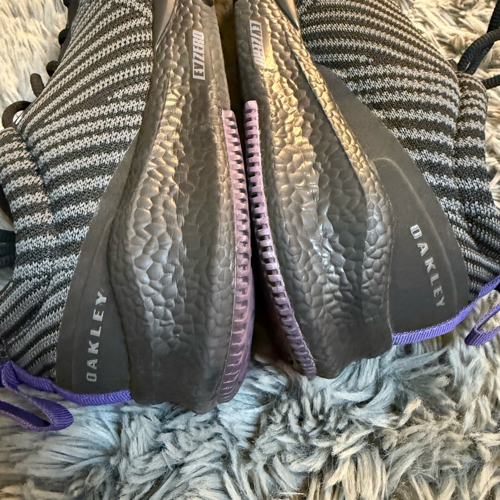 Oakley Ev Zero Pattern Black Trainers Size 9 - image 4